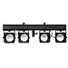 JB systems COB-4BAR 4xCOB RGB 36W inclusief IR + draagtas