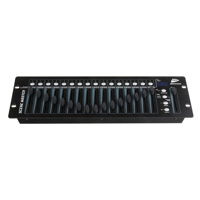 JB Systems SCM-1 SCENEMASTER Controller met 16 DMX kanalen