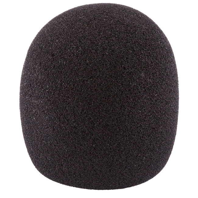 Hilec WINDSCREEN BLACK Set met 5 zwarte microfoon windkappen