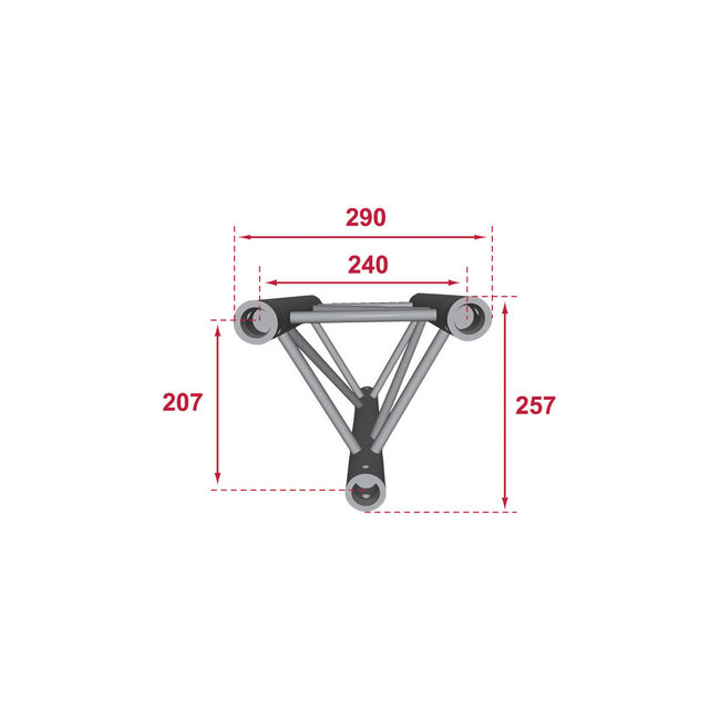 Contestage PT29-050 blk