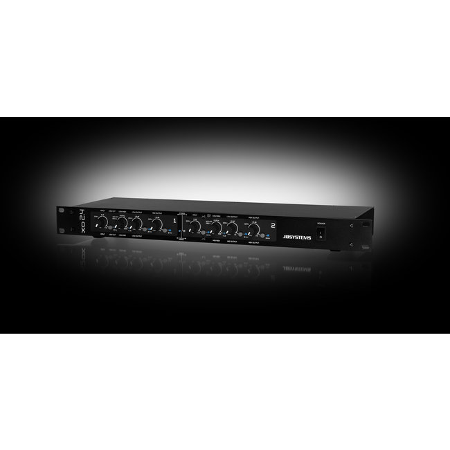 JB Systems XO 2.4 2-wegs stereo of 3-wegs mono crossover