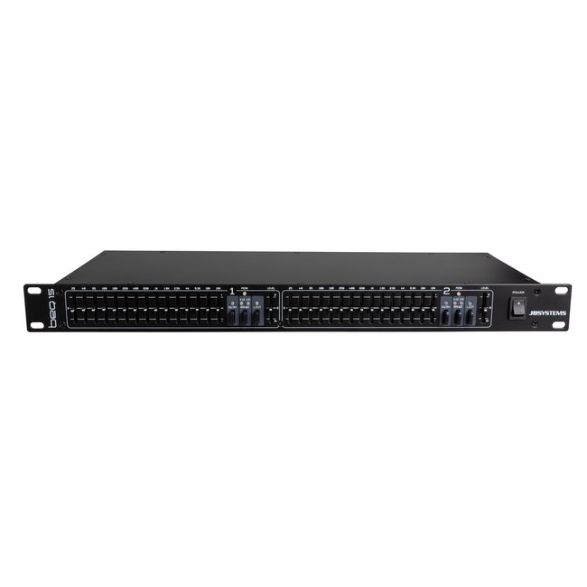 JB Systems BEQ-15 2x 15-bands stereo equalizer