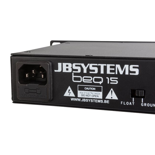 JB Systems BEQ-15 2x 15-bands stereo equalizer