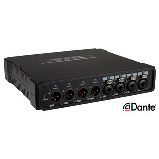 SYNQ DBT-44 analoge / DANTE®-netwerkaudiobrug