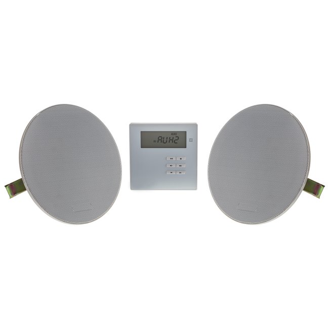 Audiophony WALLKIT WALLAMPmedia + twee plafondluidsprekers