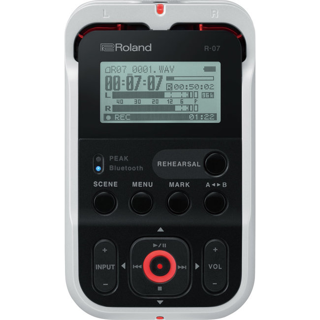 Roland R07 Field Recorder Wit