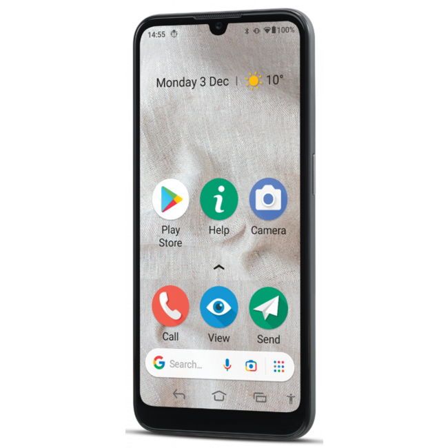 Doro 8100 4G Smartphone - 32GB (Inclusief Smartwatch - Zwart)