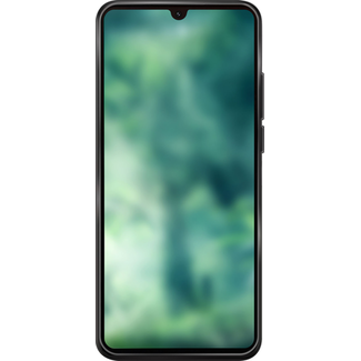 XQISIT Silicone case Samsung Galaxy A34 - Zwart