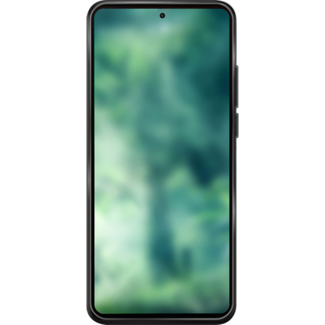 XQISIT Silicone case Samsung Galaxy A54 - Zwart