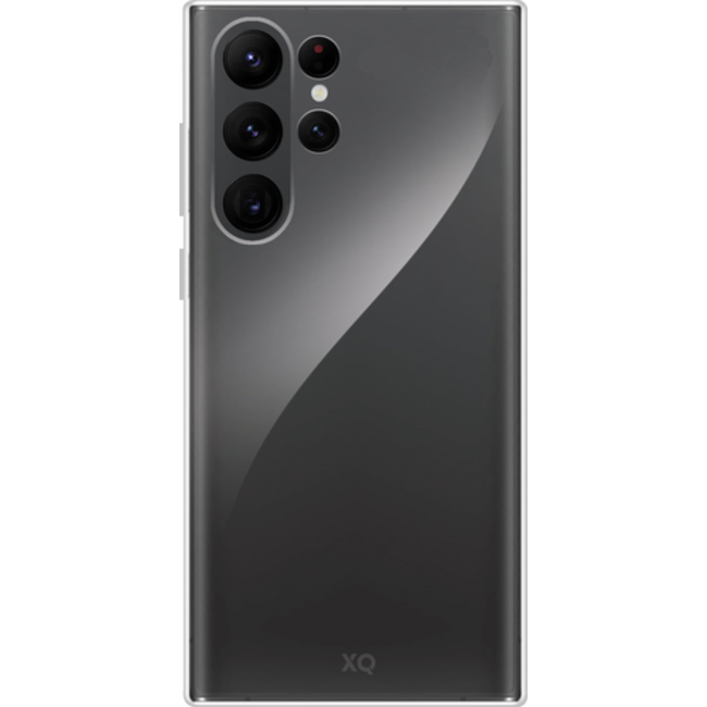 XQISIT Flex Case Samsung Galaxy S23 Ultra - Transparant