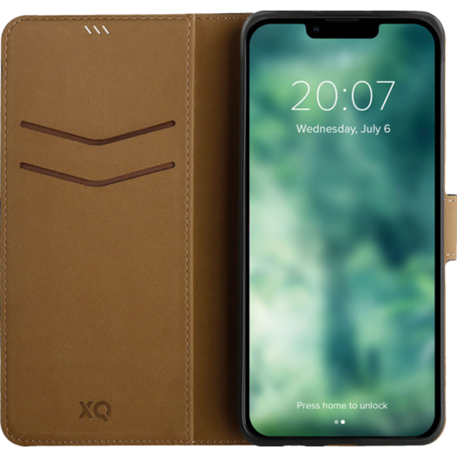 XQISIT Slim Wallet Apple iPhone 14 Plus - Zwart