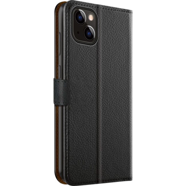 XQISIT Slim Wallet Apple iPhone 14 Plus - Zwart