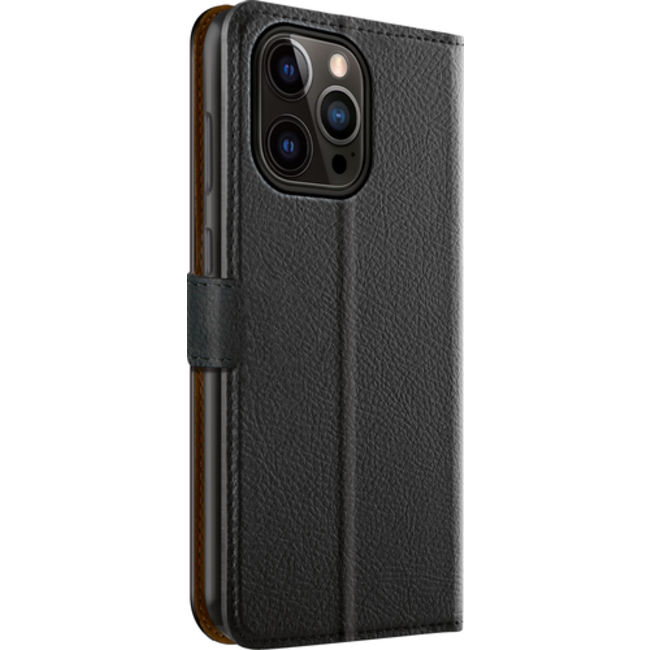 XQISIT Slim Wallet Apple iPhone 14 Pro Max - Zwart