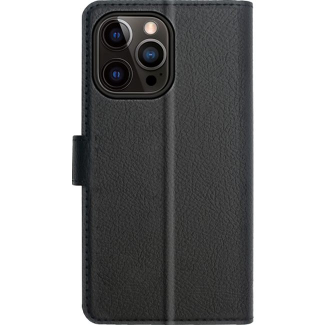XQISIT Slim Wallet Apple iPhone 14 Pro Max - Zwart