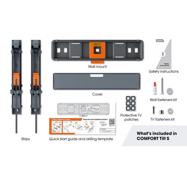 Vogel's TVM 3215 Kantelbare tv-muurbeugel