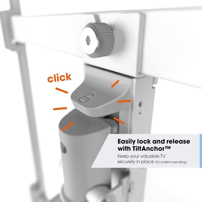 Vogel's TVM 3445 draaibare tv-muurbeugel - wit