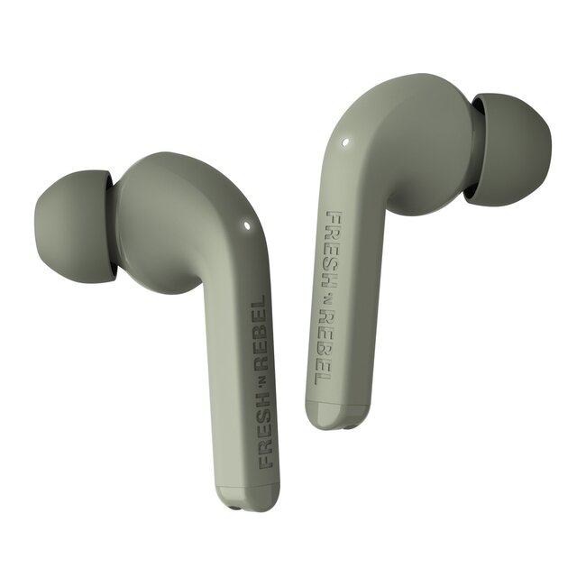 Fresh 'n Rebel Twins 1 Tip draadloze oortjes dried green