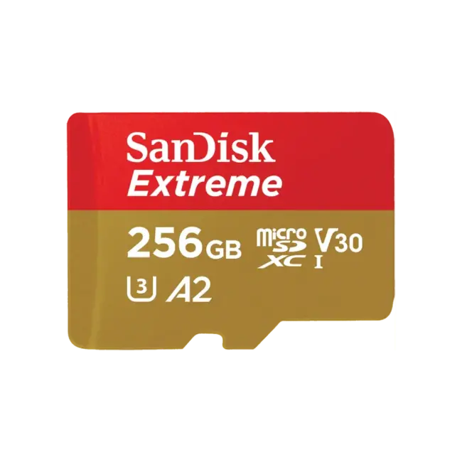 Sandisk Extreme MicroSD 256GB 190MB/s + SD Adapter