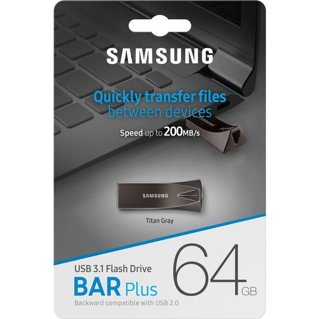 Samsung USB 3.1 Flash Drive Bar Plus 64GB