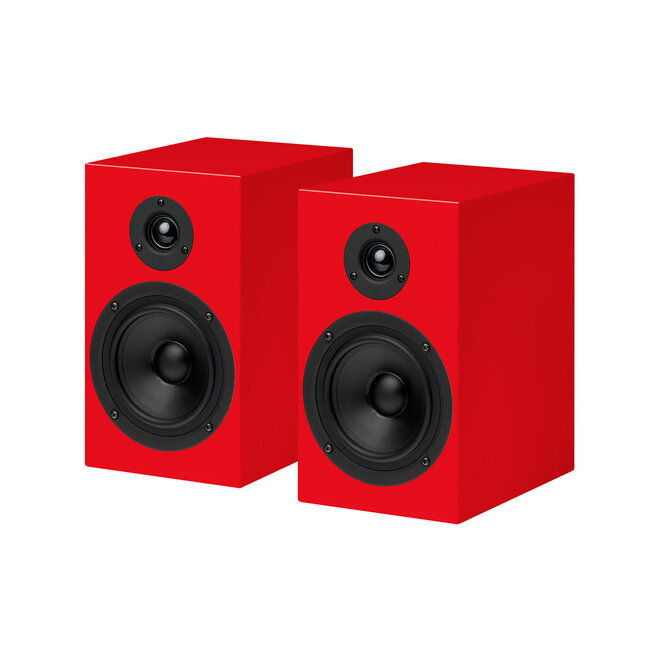 Pro-Ject Jukebox E1 OM 5E + HiFi Speakerset 5 Rood