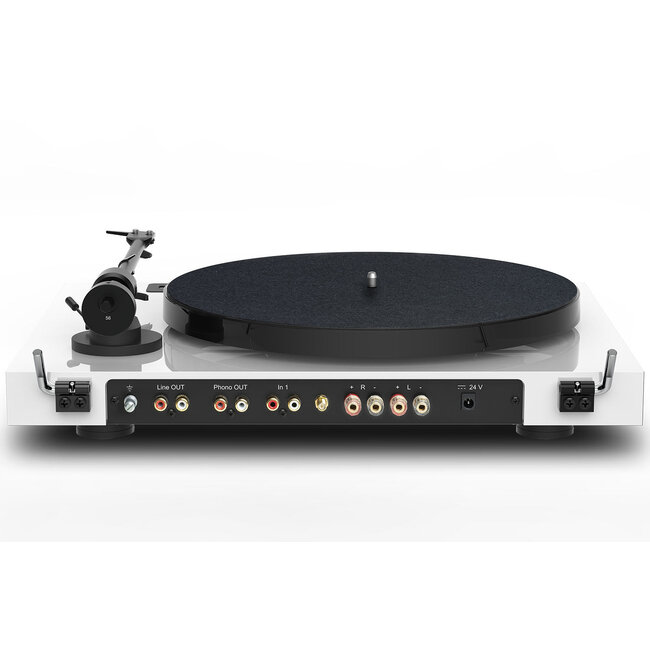 Pro-Ject Jukebox E1 OM 5E + HiFi Speakerset 5 Wit