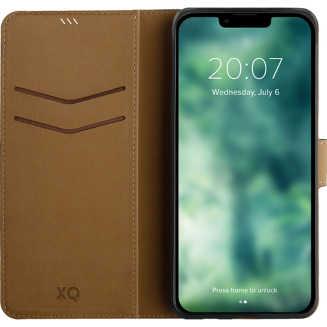 XQISIT Slim Wallet zwart Apple iPhone 15 Pro