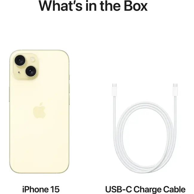 Apple iPhone 15 512GB yellow