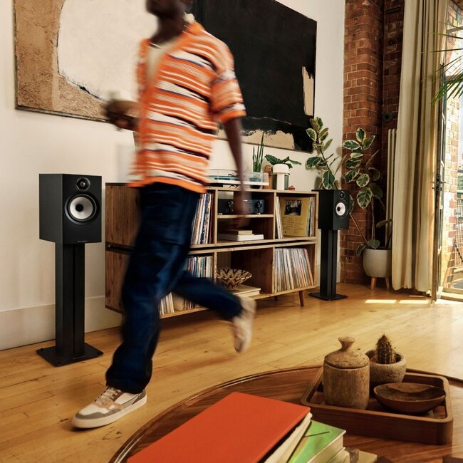 Bowers & Wilkins FS-600 S3 Vloerstandaard Zwart (prijs/stuk)