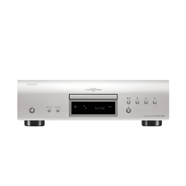 Denon DCD-1700NE CD/SACD-speler Zilver