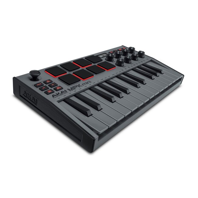 Akai MPK Mini MK3 Grijs MIDI Keyboard Controller