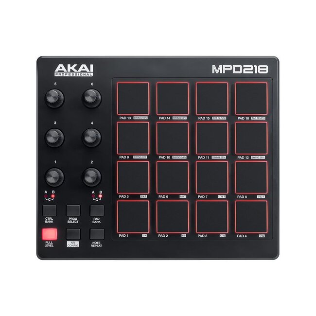 Akai MPD218 Pad Controller