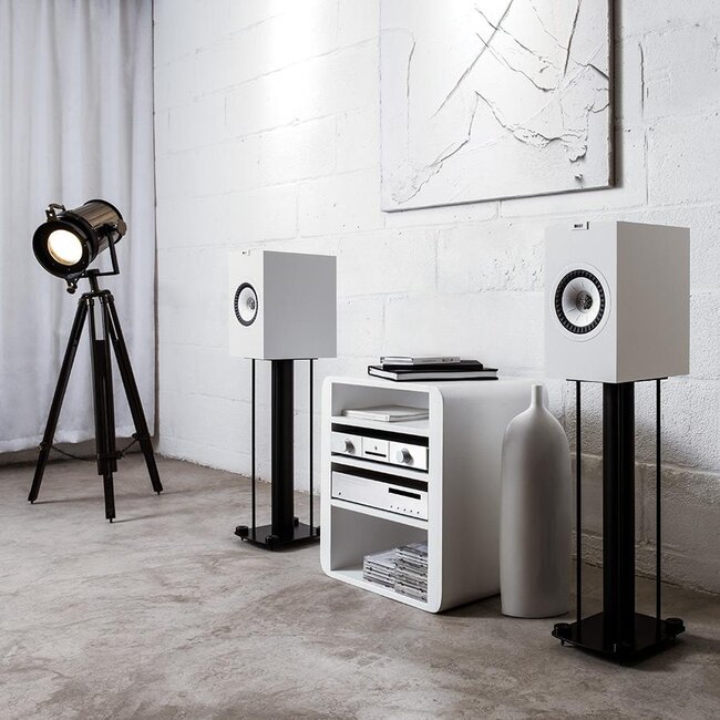 Kef Q350 boekenplank luidspreker wit (prijs/paar)