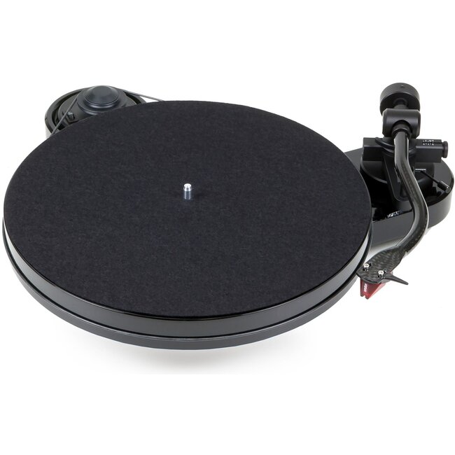 Pro-ject RPM 1 Carbon 2M-Red hoogglans piano zwart