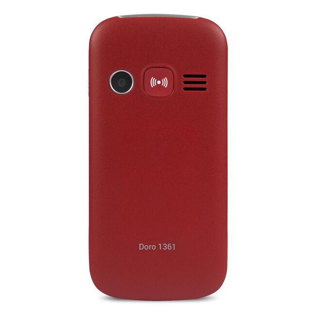 Doro 1361 Mobiele telefoon rood