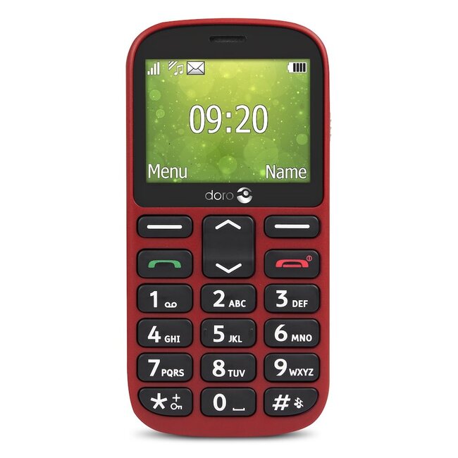 Doro 1361 Mobiele telefoon rood