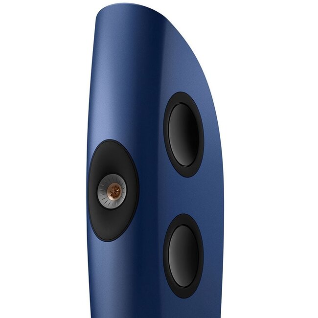 KEF Blade One Meta luidsprekers frosted blue/ bronze