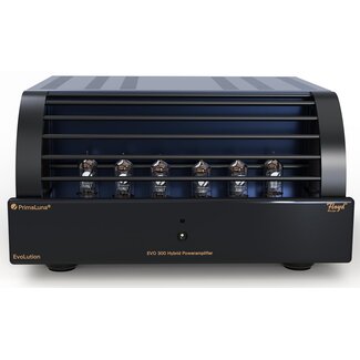 PrimaLuna EVO 300 hybrid poweramplifier zwart