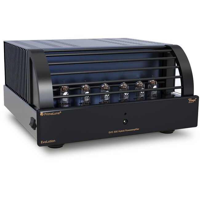 PrimaLuna EVO 300 hybrid poweramplifier zwart