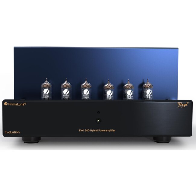 PrimaLuna EVO 300 hybrid poweramplifier zwart