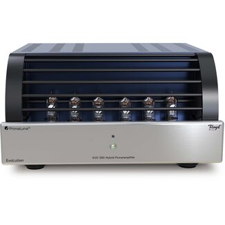 PrimaLuna EVO 300 hybrid poweramplifier zilver