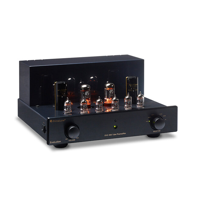 PrimaLuna EVO 400 tube preamplifier zwart - demo model