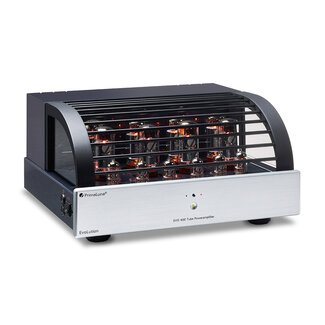 PrimaLuna EVO 400 tube poweramplifier zilver