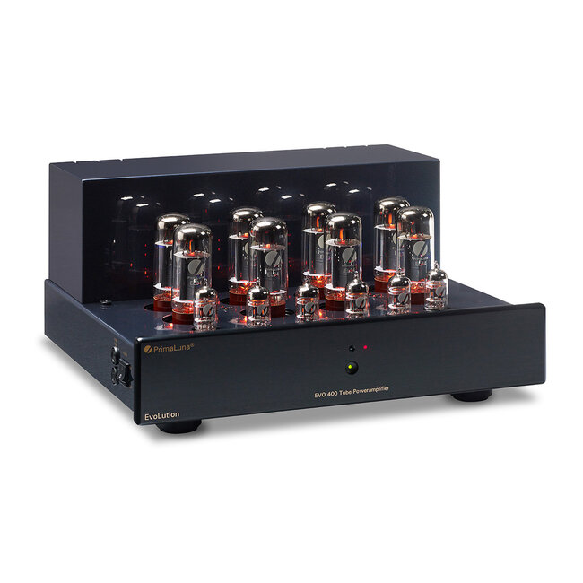 PrimaLuna EVO 400 tube poweramplifier zwart