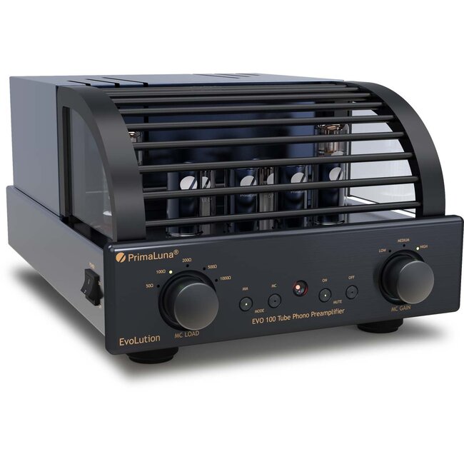 PrimaLuna EVO 100 tube phono preamplifier zwart