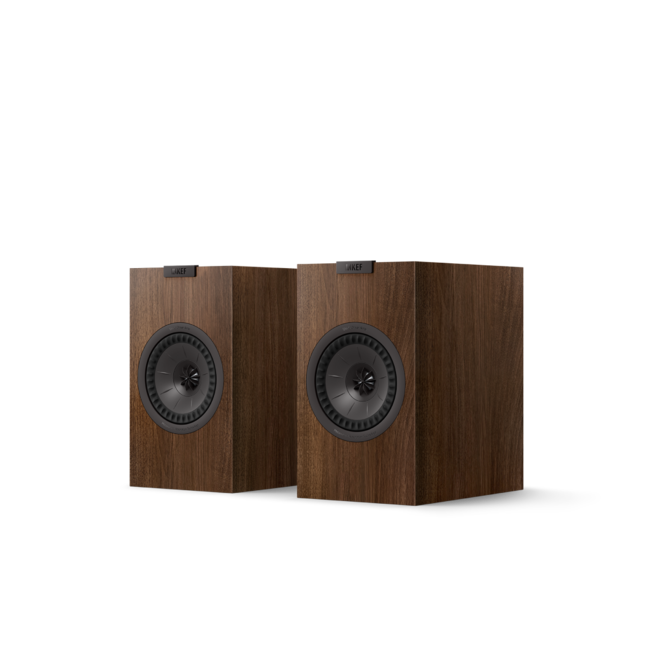 KEF Q1 Meta luidsprekers walnoot