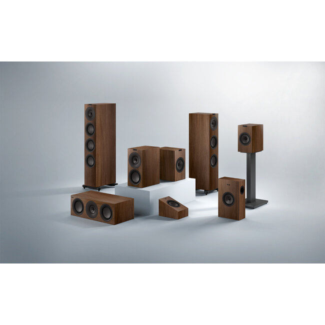 Kef Q1 Meta luidsprekers walnoot