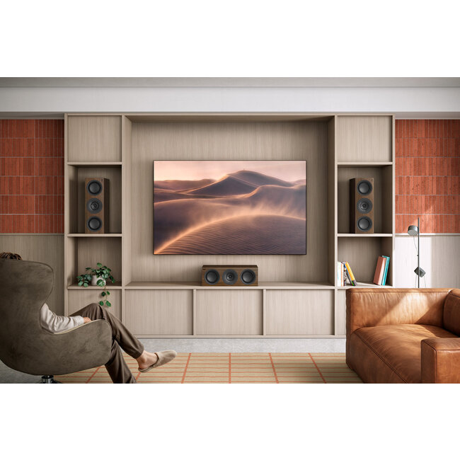 Kef Q6 Meta luidspreker walnoot (prijs/stuk)