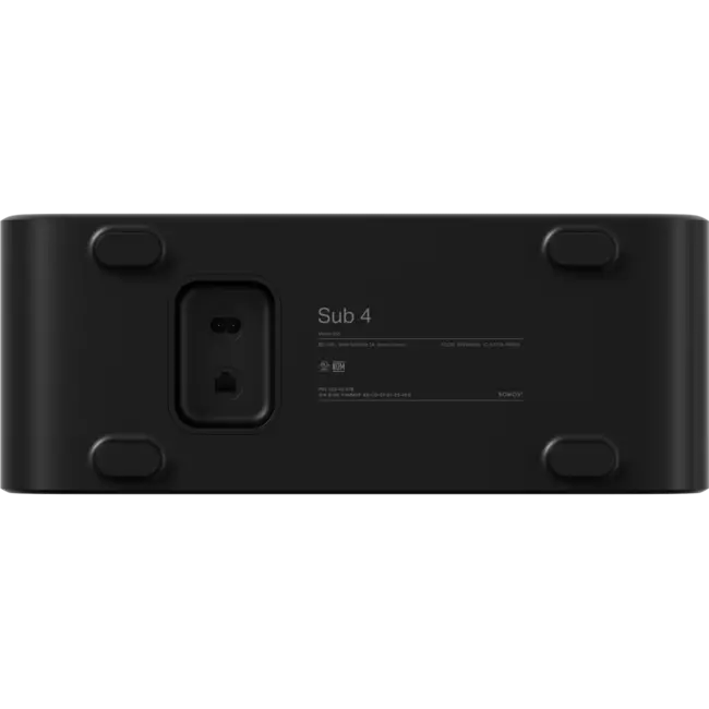 Sonos Sub 4 subwoofer mat zwart