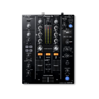 Pioneer DJ DJM-450 2-kanaals dj-mixer met Beat FX