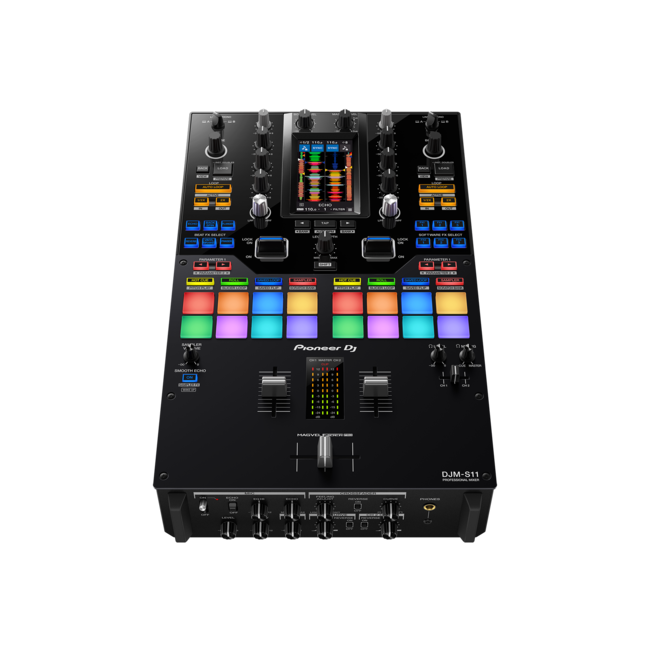 Pioneer DJ DJM-S11 2-kanaals dj-mixer in scratchstijl